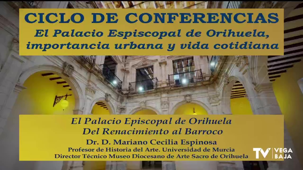Conferencia Palacio Episcopal Orihuela 